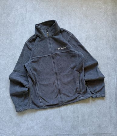 26.Veste polaire Columbia grise zippée taille M