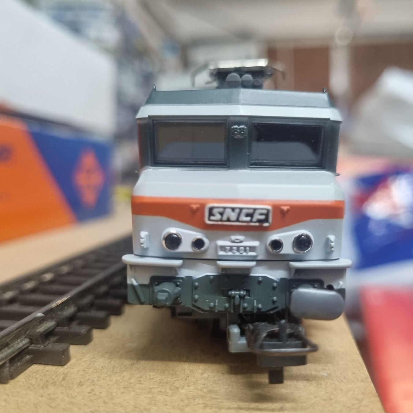 Modellini di ferrovie: SNCF BB 7201 Elektrolok Modell mit OVP – Usato da Männedorf venduto da Spezial-Modelle 6