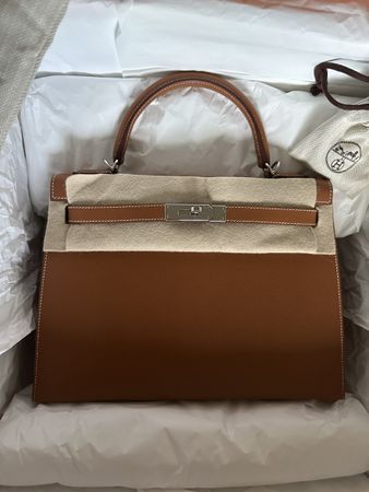 Hermes Kelly 32 gold phw epsom