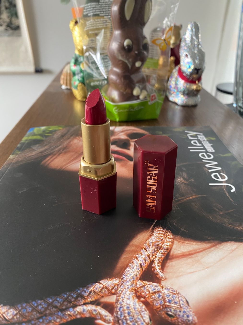 Make-up: SAM SUGAR Lippenstift, Rot-Ton, Neuwertig! – Nuovo e nell'imballaggio originale da Luzern venduto da Sommer_26 4