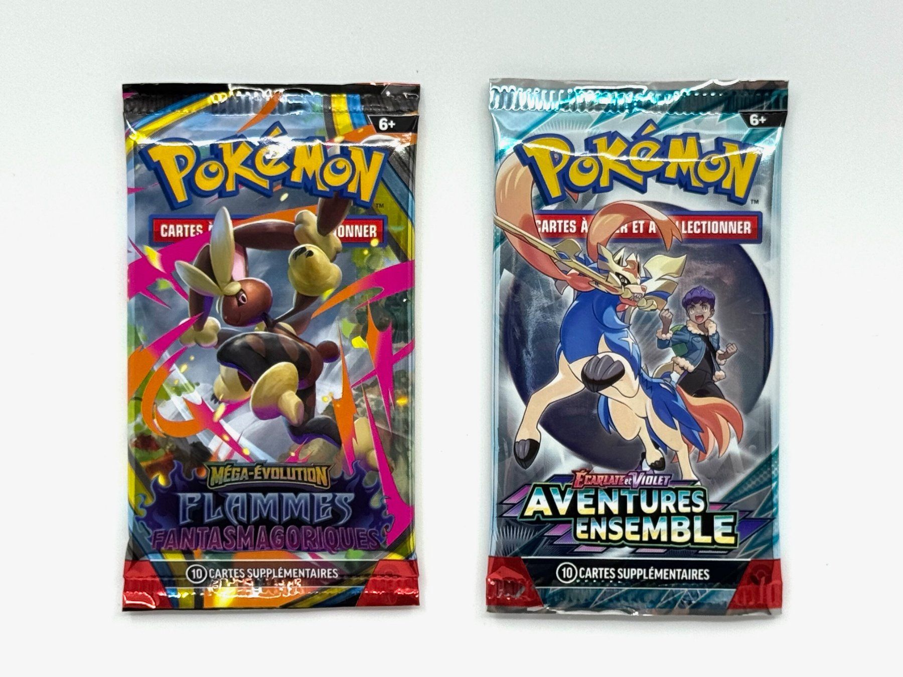 Pokémon Carte collezionabili: Lot de 2 boosters Pokémon français ouverts - FR – Nuovo (secondo la descrizione) da Soyhières venduto da Spartan117