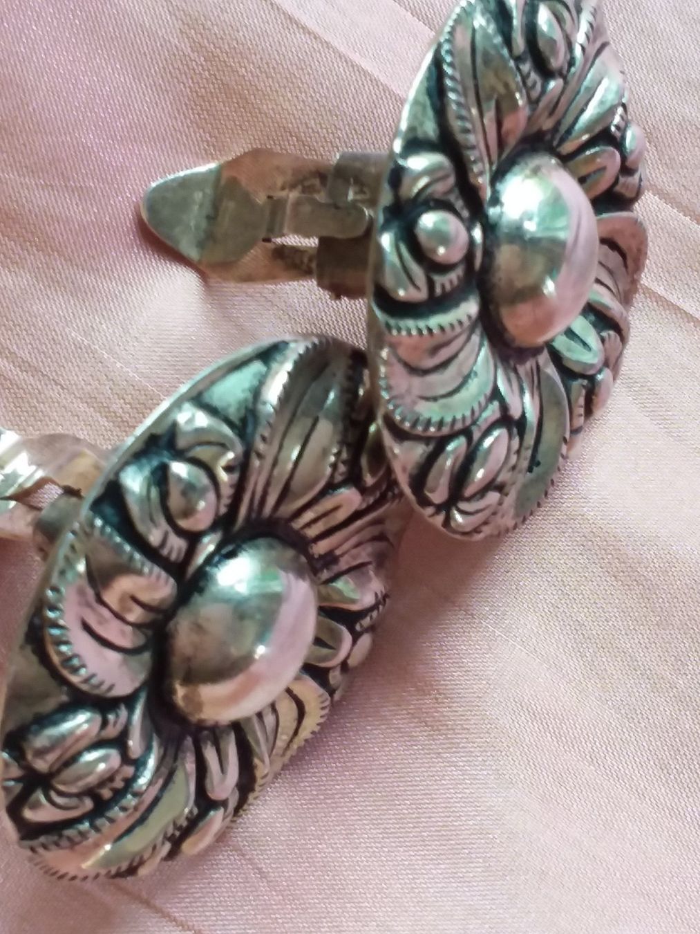 Orecchini pendenti & Orecchini a lobo: Vintage TOP Silber VIVAC 950 Ohrclips PERU – Usato da Zürich venduto da helsan 6