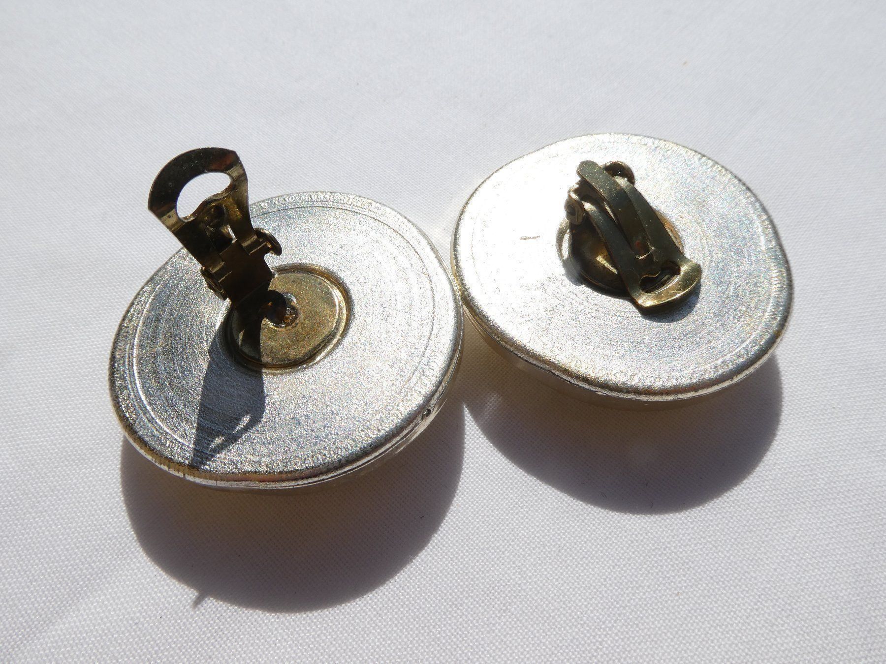 Orecchini pendenti & Orecchini a lobo: Grosse Vintage Ohrclips, Modeschmuck – Usato da Gattikon venduto da kaandooh 3