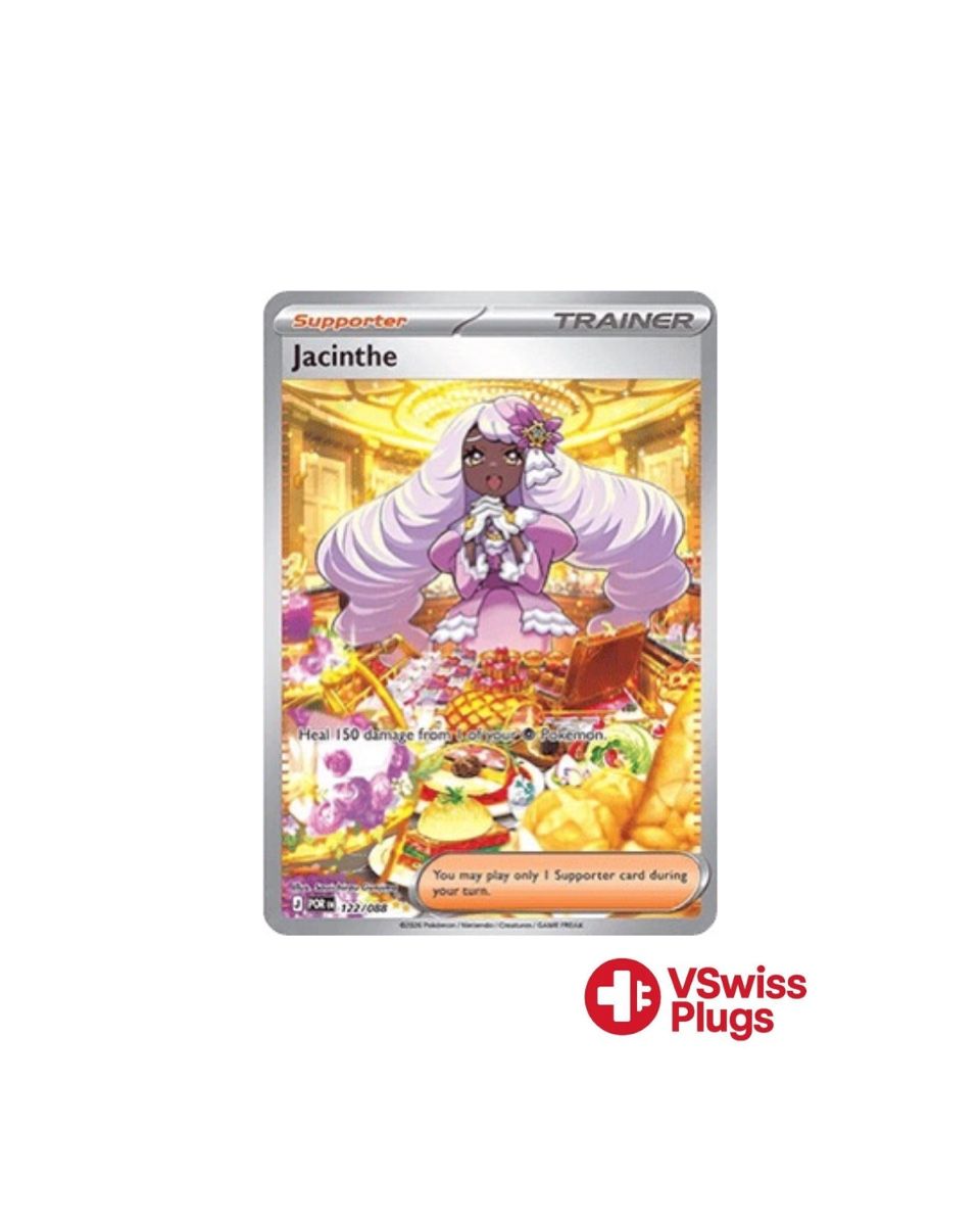 Pokémon Carte collezionabili: Jacinthe 122/088 EN – Nuovo (secondo la descrizione) da Conthey venduto da Vswissplugs.com