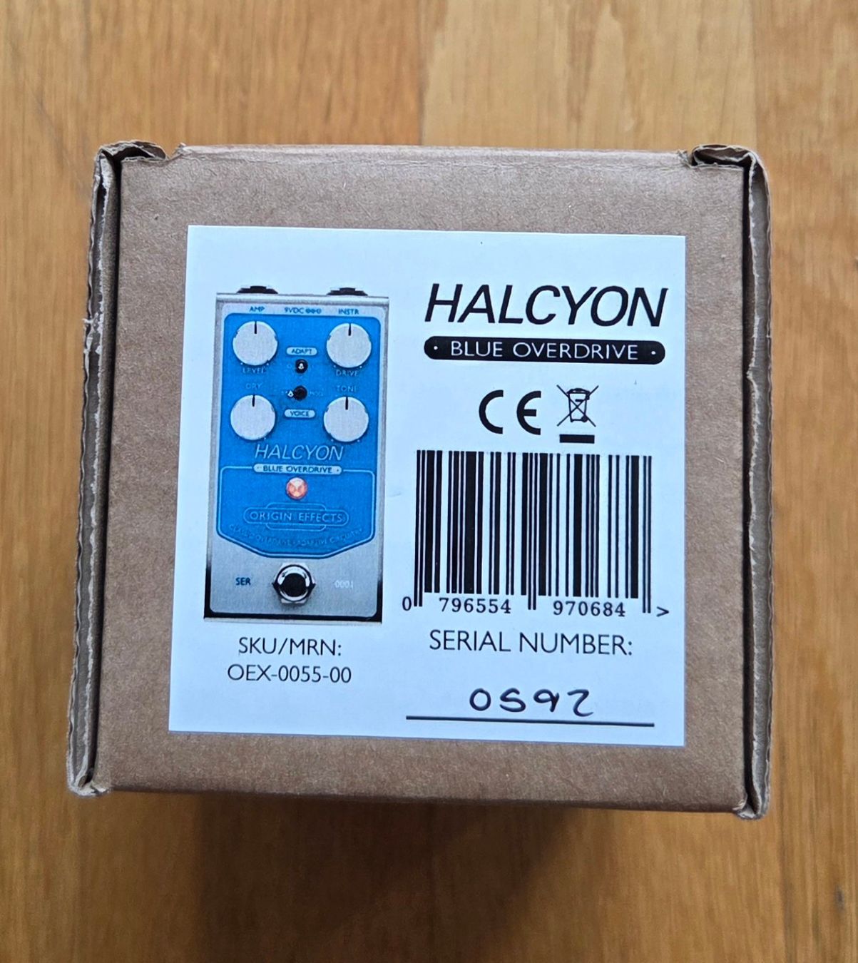 Strumenti musicali: Origin Effects Halcyon Blue Overdrive – Usato da Luzern venduto da PakGede 3
