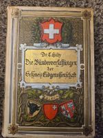 Buch Die Bundesverfassungen der Schweiz Dr. C. Hilty alt