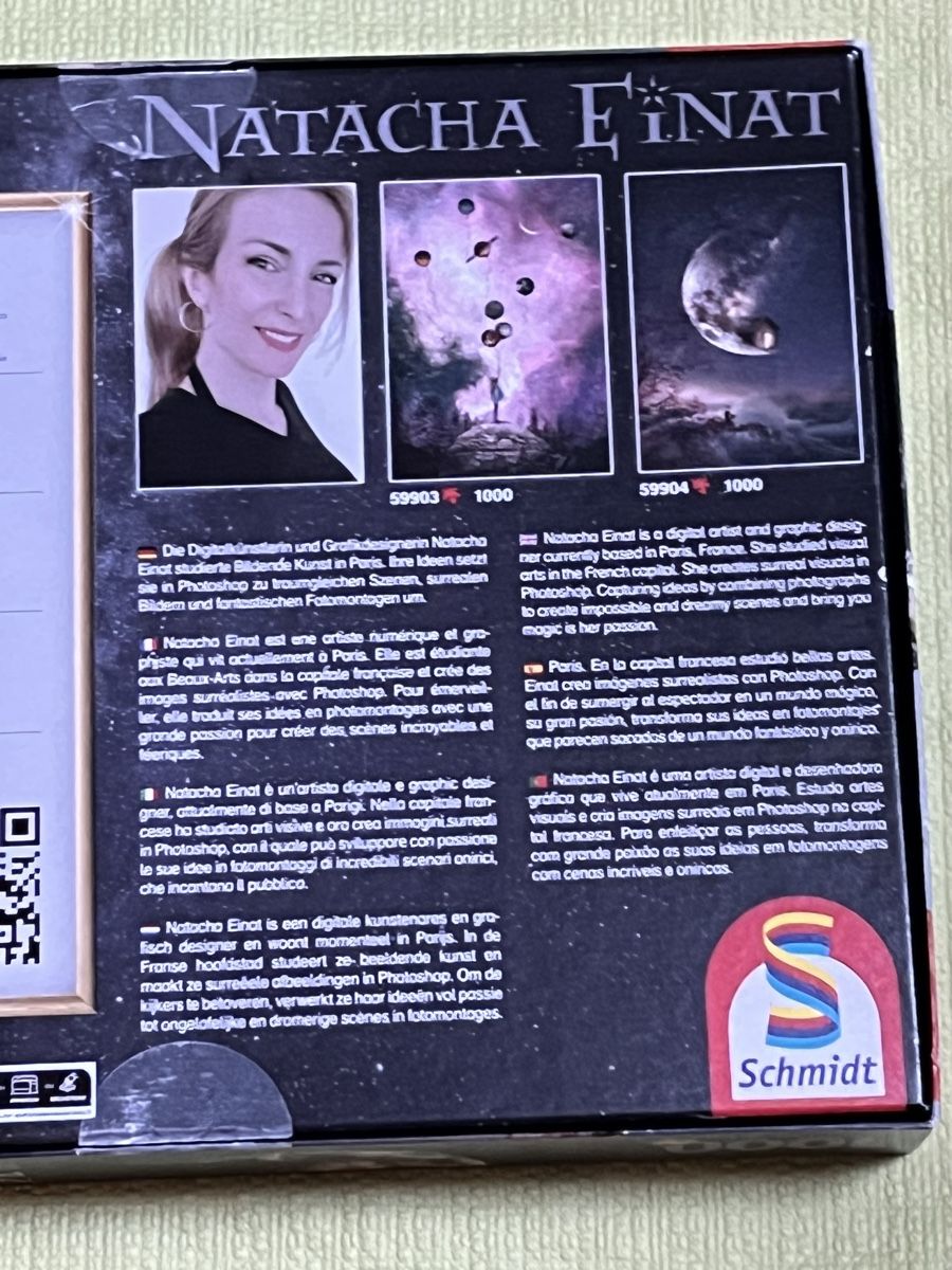 Puzzle: Puzzle Schmidt Natacha Einat, 1000 pièces, neuf – Nuovo (secondo la descrizione) da La Tour-de-Peilz venduto da Pansy02 7