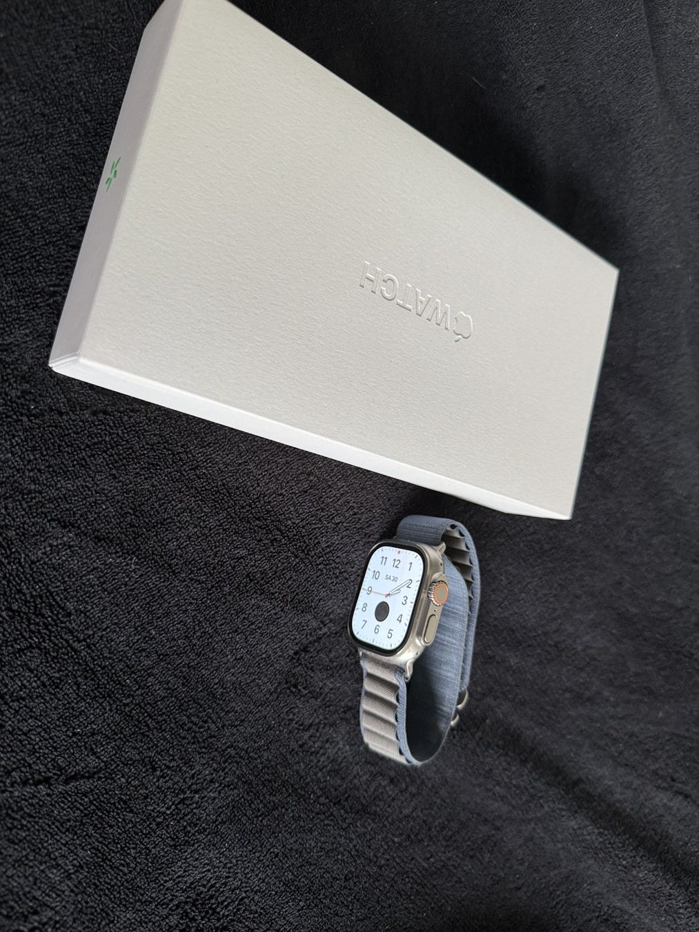 Apple Smartwatch: Apple Watch Ultra 2 T Case Blue Alpine L – Gebraucht aus Zürich von  2
