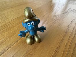 Original Schleich Schlumpf - Goldschlumpf