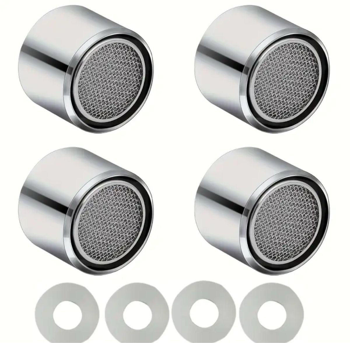 Rubinetteria: 4x Wasserhahn Luftsprudler Gewinde, Perlator neu, – Nuovo e nell'imballaggio originale da Suhr venduto da SchnapperCH