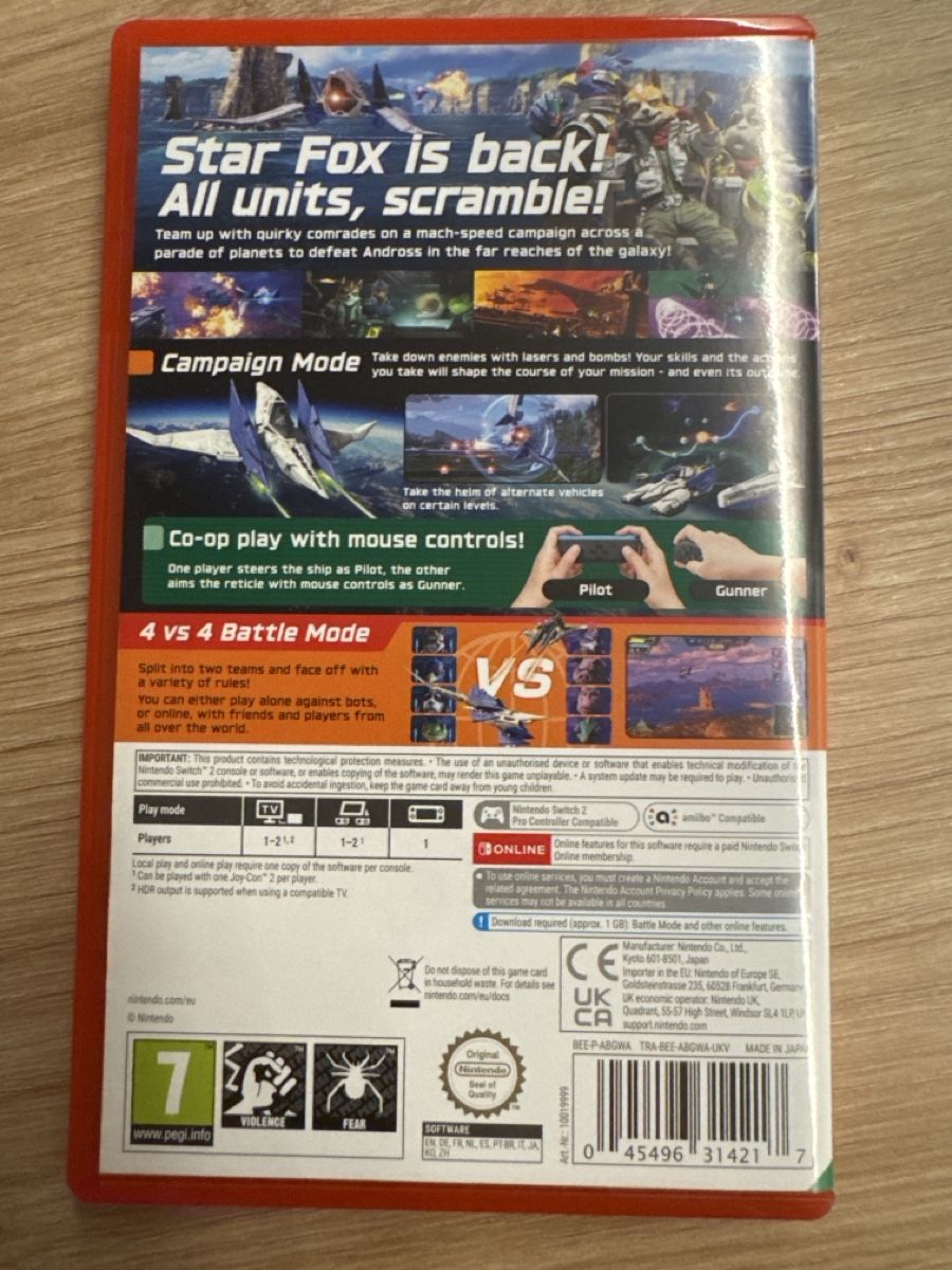 Spiele: Star Fox Switch 2 – Gebraucht aus Ichertswil von EldenLord 2