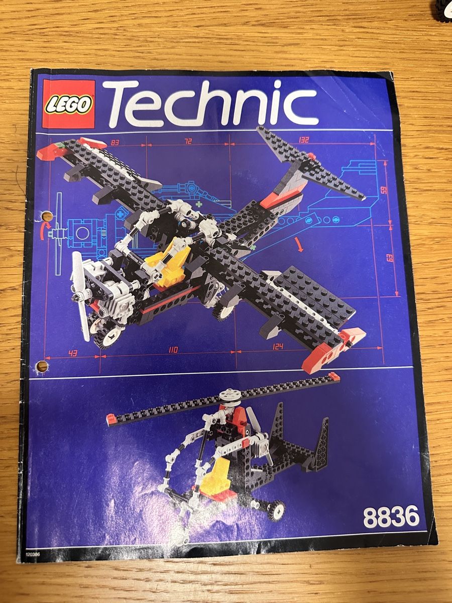Lego Baukästen: LEGO Technic 8836 Flugzeug / Doppeldecker – Gebraucht aus affoltern am albis von bakee 6