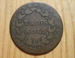 (D3) Genève 3 Sols 1798