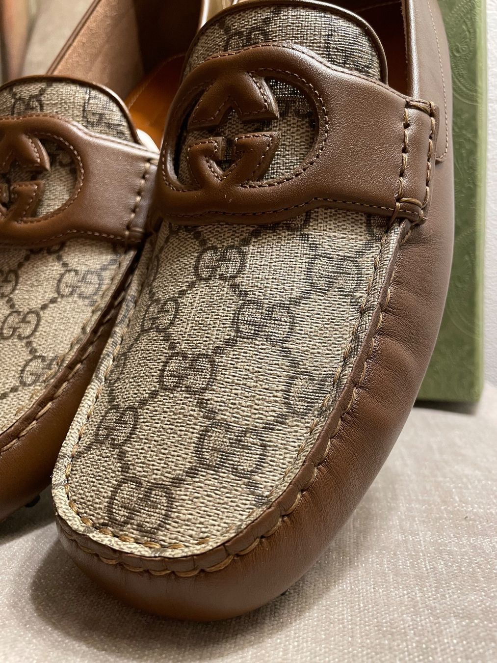 Gucci Scarpe da uomo: Gucci Supreme Moccasin – Nuovo e nell'imballaggio originale da Davos Dorf venduto da Juszy-Shop 3