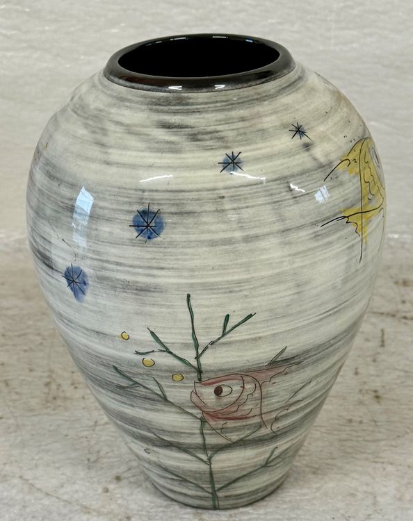 keramik-vase-50er-jahre-handarbeit-mono-eh-gebraucht-in-root-f-r