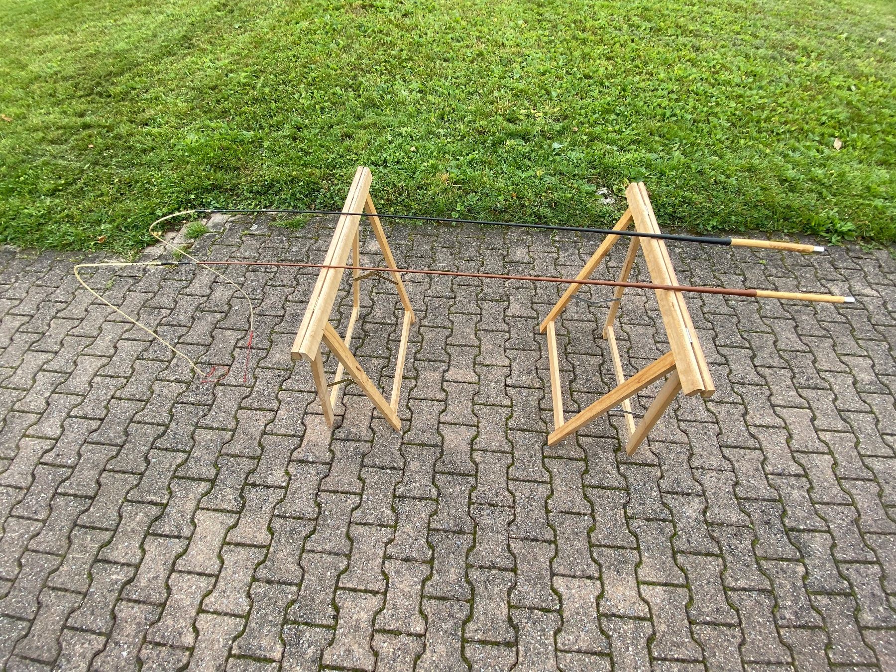 Carrozze: 2 schöne Fleck Bogenpeitschen – Usato da Feldbach venduto da Fea1 2