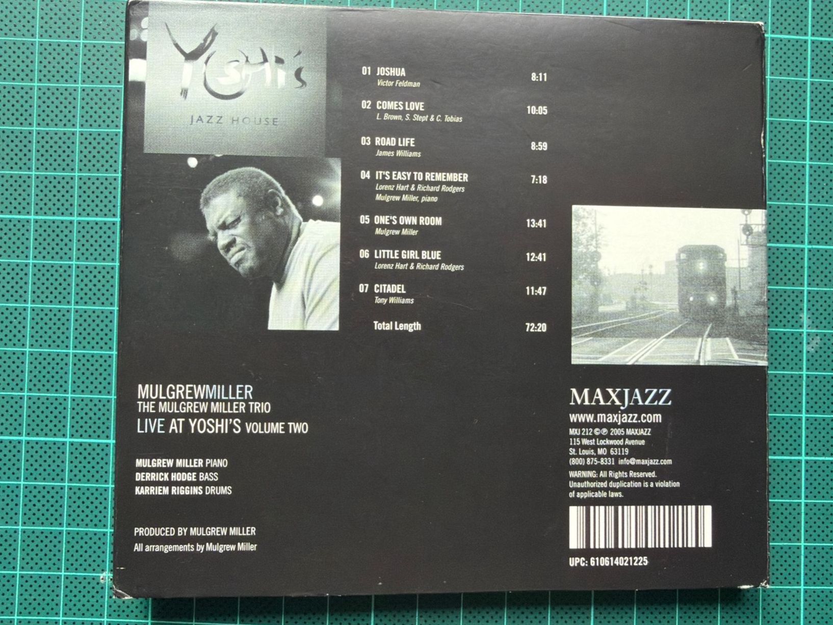 CDs: Mulgrew Miller – Live At Yoshi's Volume Two – D'occasion à Zürich par Max_Lindenbaum 2