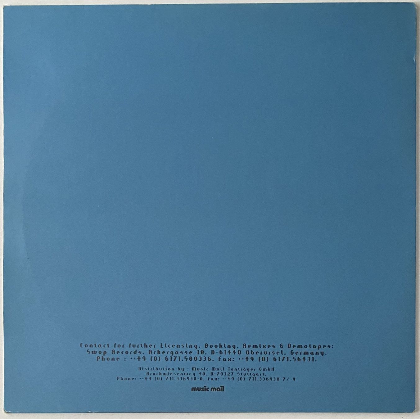 Schallplatten: Streetworker, Community (Techno) – Gebraucht aus Flums von Empe1 1