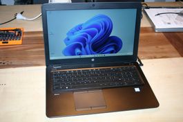 CAD Notebook HP ZBOOK 15u G4 mit Windows 11