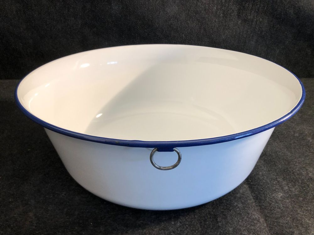 Bassine vintage en email. Merker Switzerland. 36 cm. (Gebraucht) in ...
