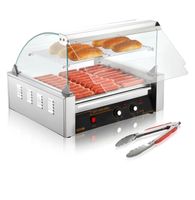 VEVOR Hot Dog Maker Hot Dog Grill Hotdog Rollen Grill