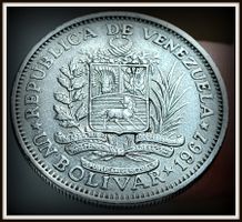 VENEZUELA 1 BOLIVAR 1967