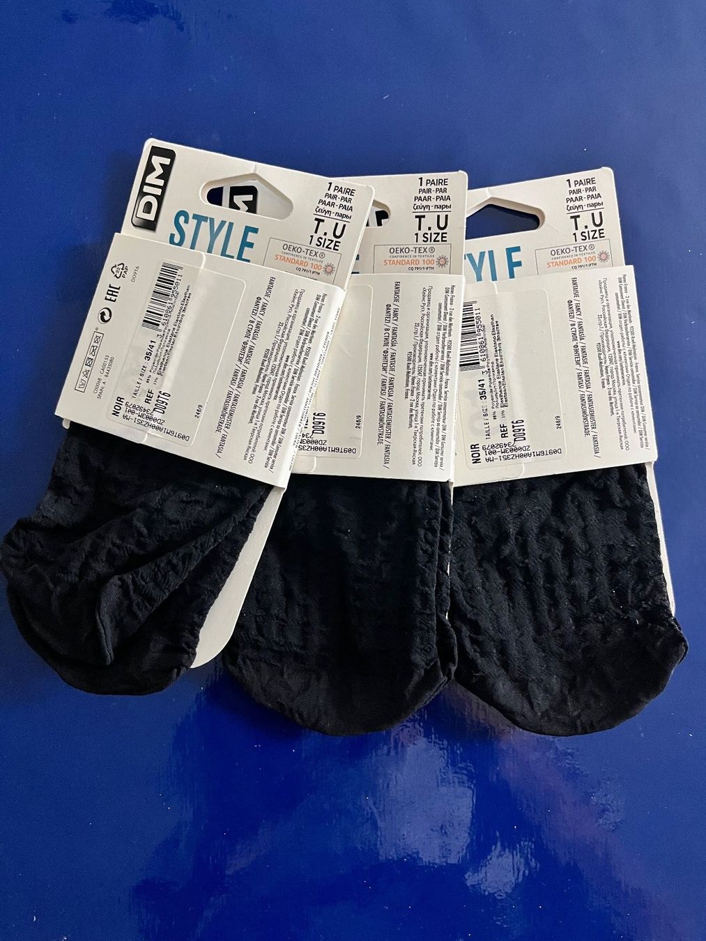 Calze: Fantasiesöckchen Style,  DIM, Gr. 35 - 41, Farbe Schwarz – Nuovo e nell'imballaggio originale da Rudolfstetten venduto da gst_g7xl 2