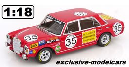 MERCEDES-BENZ AMG 300 SEL #35 "Rote Sau" 24h Spa 1971 1:18