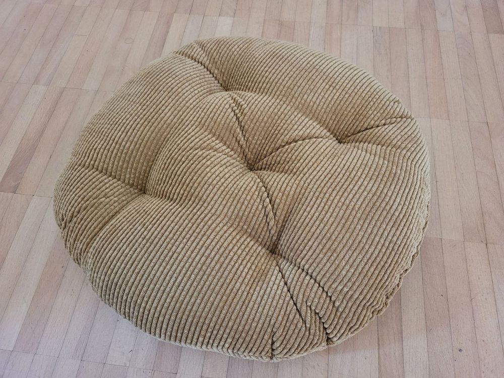 Teleskophocker Kissen - Wasserdichtes Sitzpolster Für Camping & Garten | 25x25cm Mit Gummiband