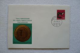1968 75 Jahre Union Timbrologique, Fribourg