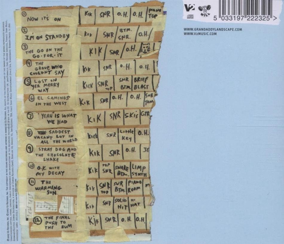 CD: Grandaddy - Sumday – Usato da Uzwil venduto da visions77 1