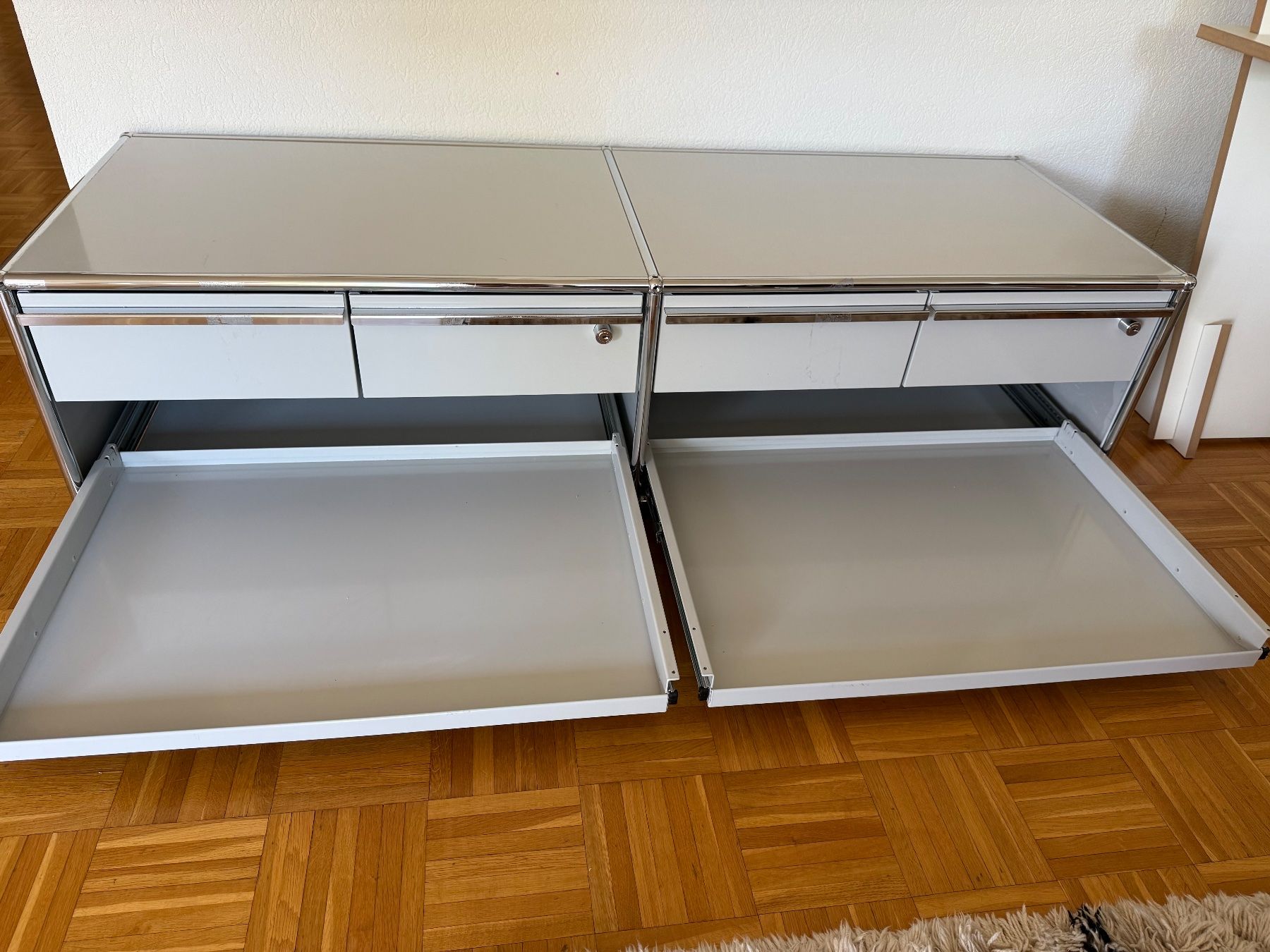 USM Étagères: USM Haller sideboard with drawers – Neuf (Voir description) à st prex par magdalenaonline 4