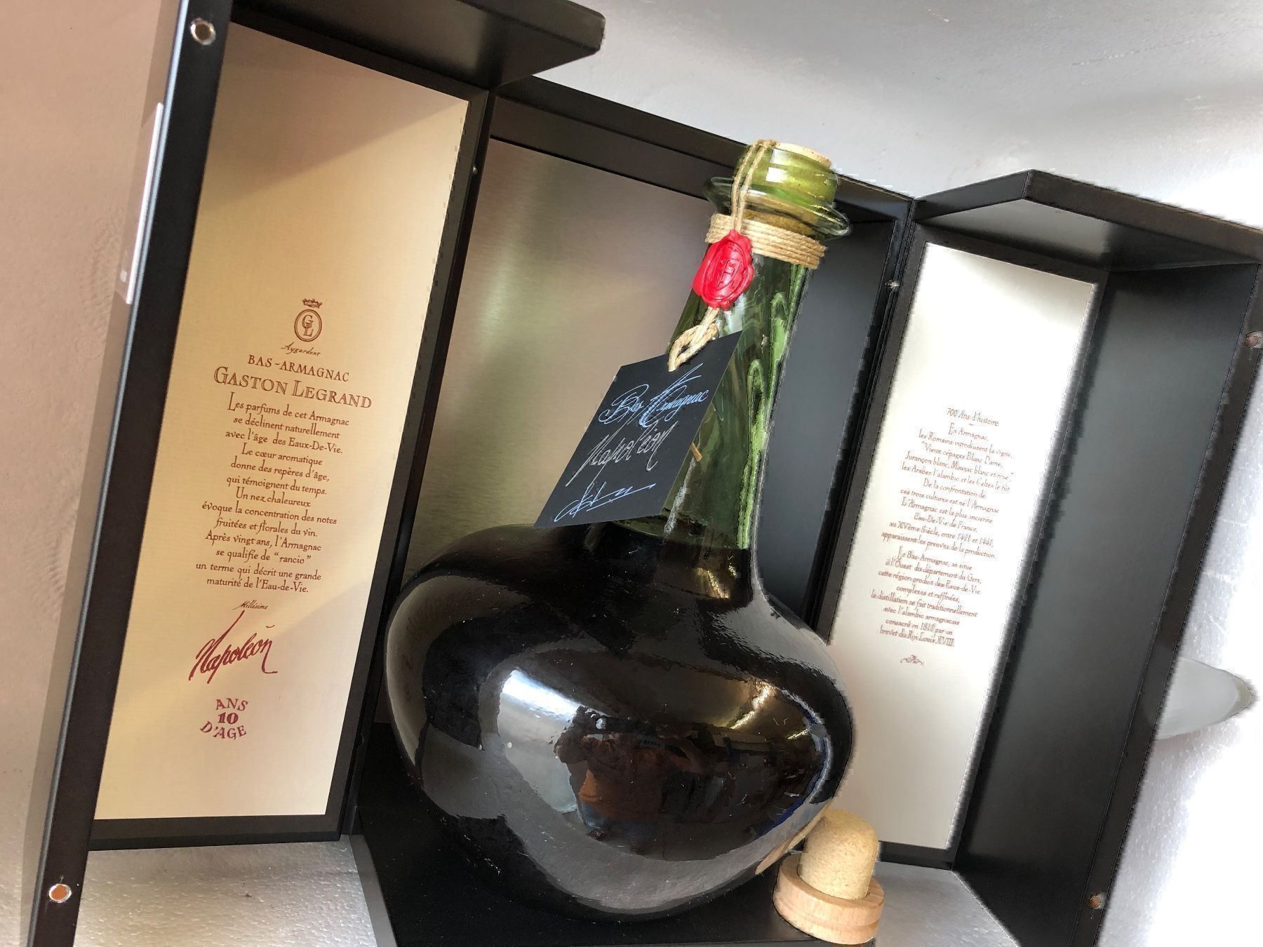 Spirituosen: 2 Lt. Bas Armagnac Napoleon 10 Jahre Baron G. Legrand 40%... – Neu und originalverpackt aus Wöschnau von Vinsale 7
