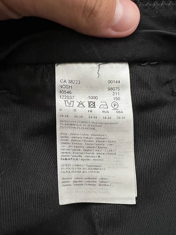 Pantaloni: Drykorn schwarz Hose – Usato da Herisau venduto da ogkosta 3