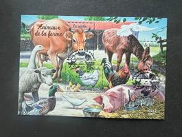 2004 Frankreich Animaux de la ferme Block  Erstag (A342)