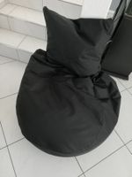 Sitzsack schwarz