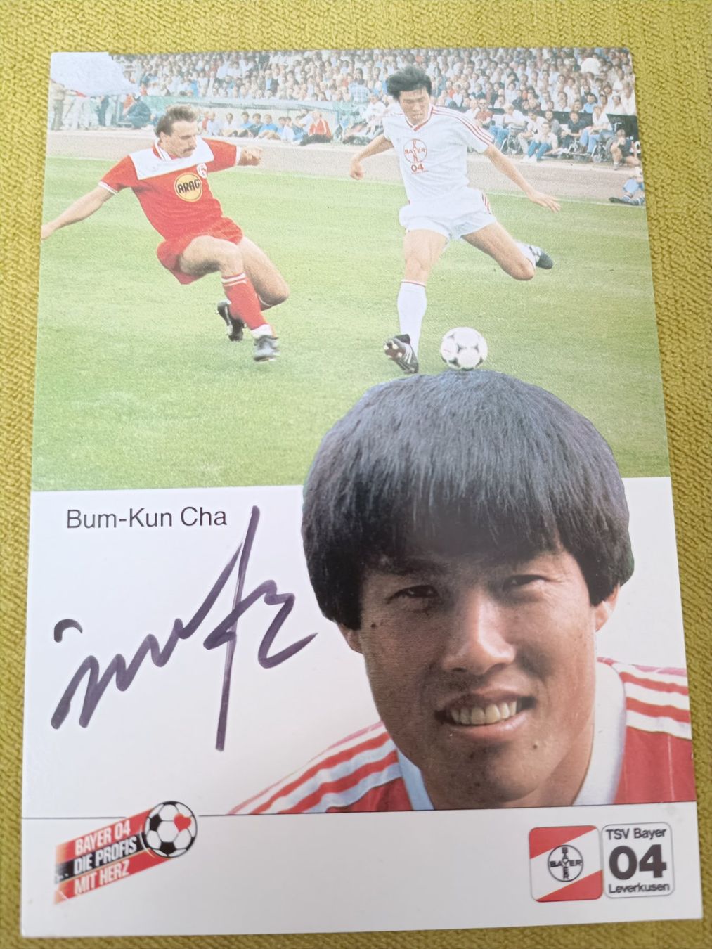 Autogramme: Bum-Kun Cha – Gebraucht aus Menziken von Autogramme