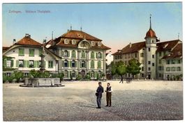 Ansichtskarte  Zofingen, Niklaus Thutplatz