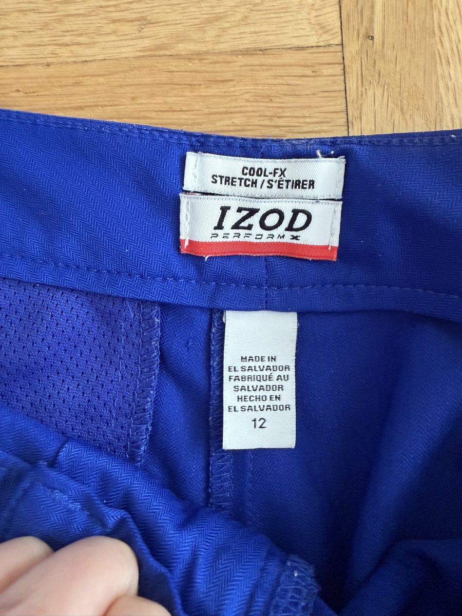 Hosen: IZOD Damen Golf Shorts, Blau, Gr. 42 – Neu (gemäss Beschreibung) aus Muttenz von stoeberi01 2