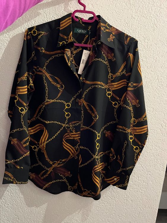 Chemise Noire Femme Atmosphere – Manches Longues, Taille 10 (neuve Sans étiquette)