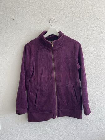 Damen Trainingsjacke Patricia lila Grösse S Guter Zustand