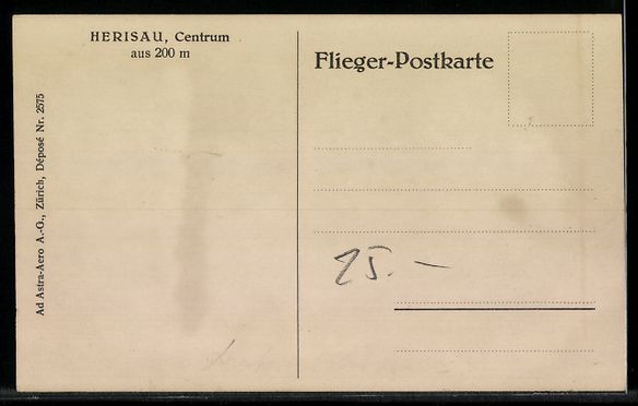 Cartoline postali: AK Herisau, Centrum – Usato da Berlin venduto da bartko-reher 1