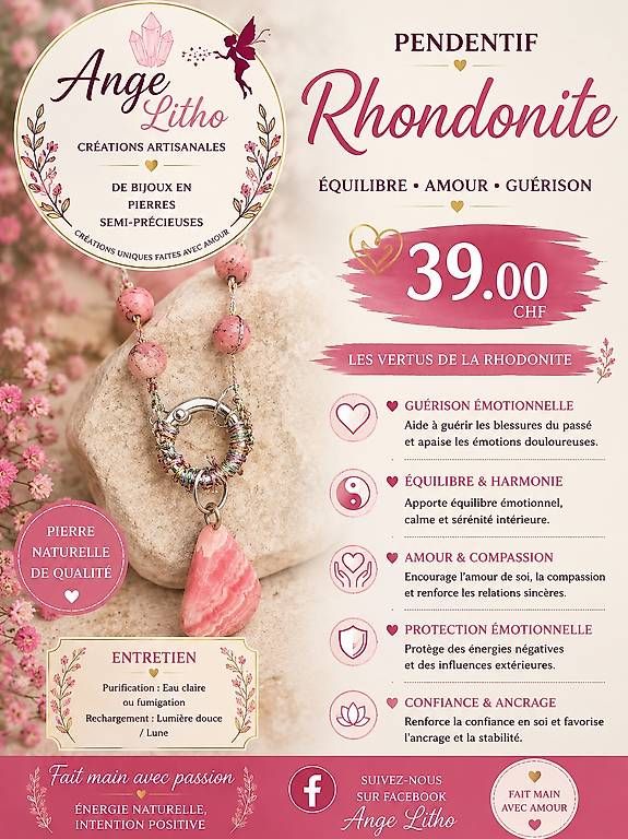 Anhänger: Bijoux en pierres semi-précieuses  – Gebraucht aus Mase von pjc71 4