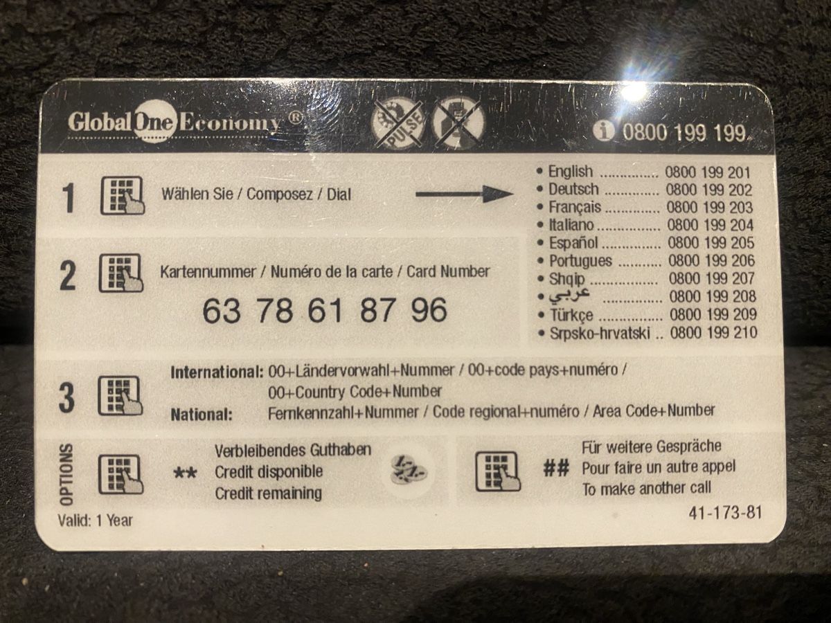Schede telefoniche: Prepaid card – Usato da Lausanne venduto da babacard10 1