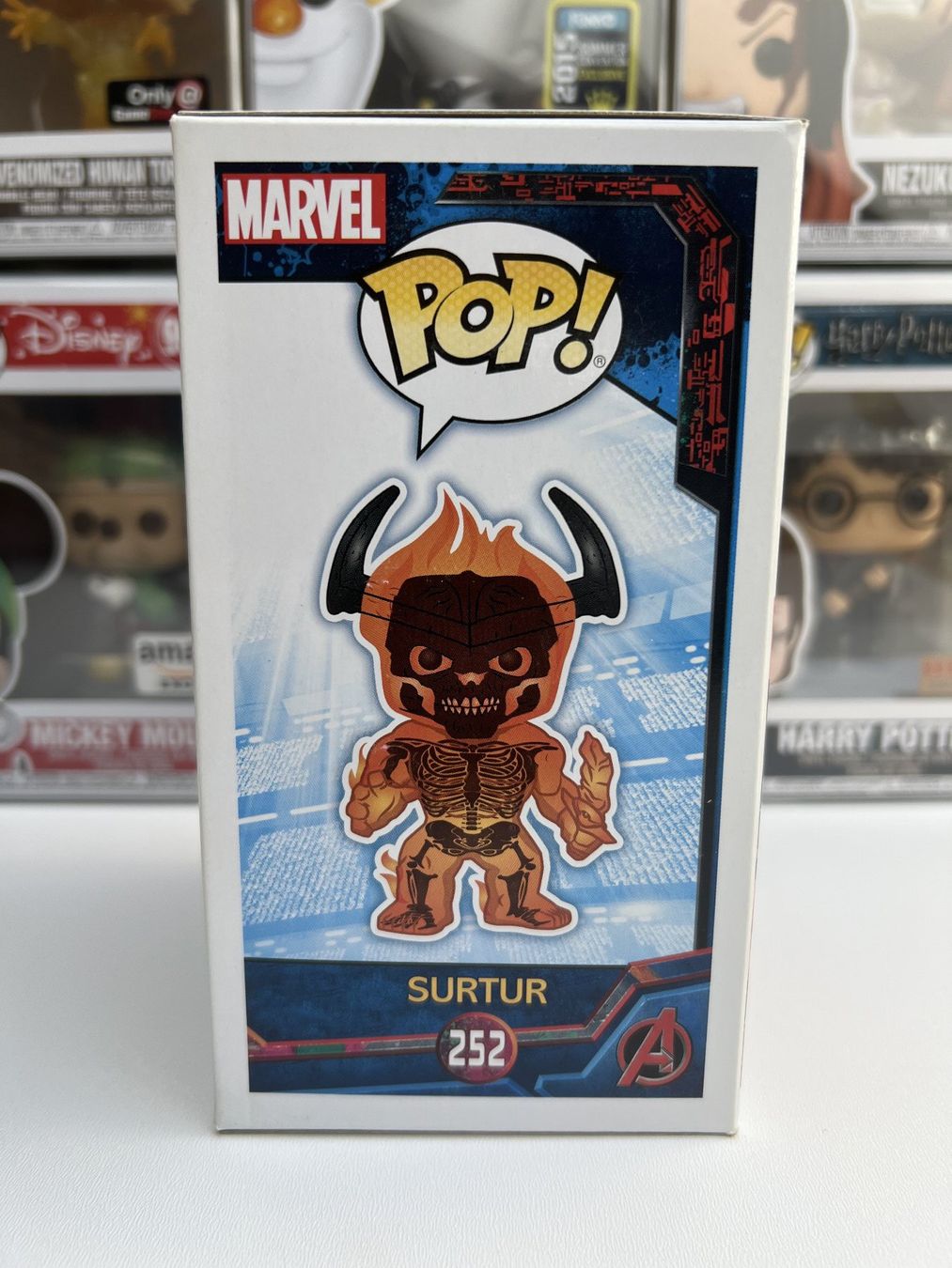 Funko Statuette: Funko POP! Marvel Thor Ragnarok Surtur Edition Limitée – Nuovo e nell'imballaggio originale da Le Mouret venduto da perfectbijou 1