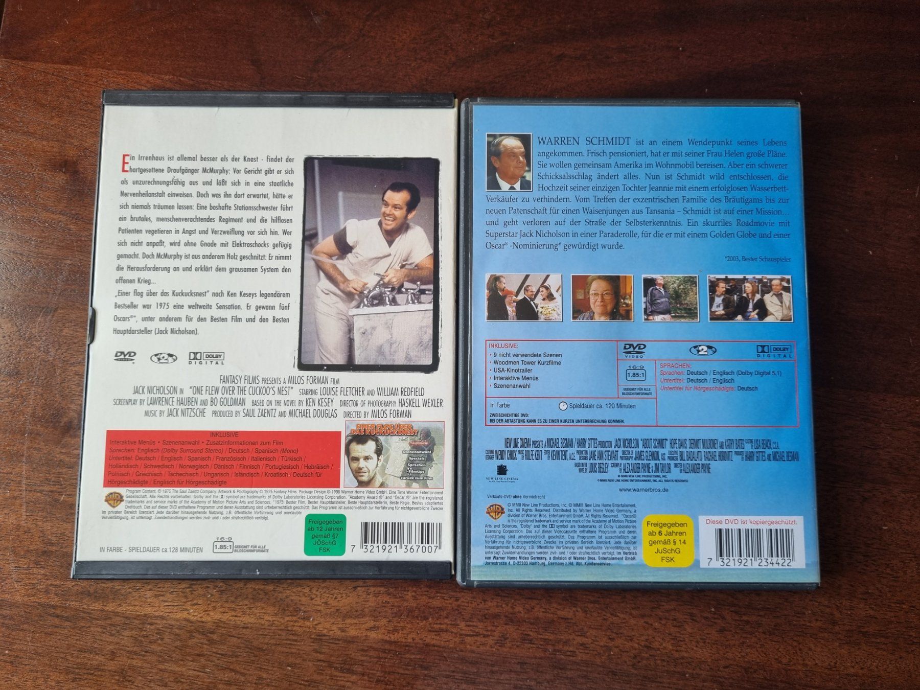 Tous les DVDs: Jack Nicholson Klassiker DVD Set – D'occasion à Wattwil par Peterd2 1