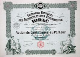 Accumulateurs Electriques IODAC, Paris - 1928