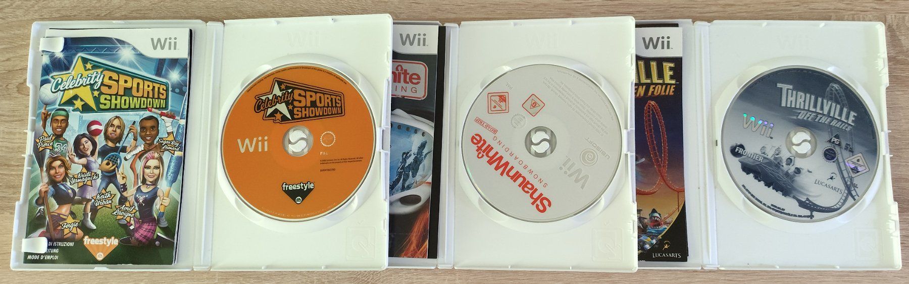 Nintendo Giochi: 3 jeux Wii – Usato da Grandson venduto da proekt 1