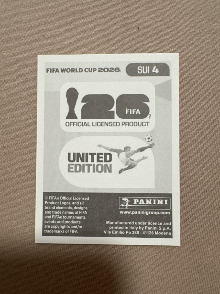 Panini Carte collezionabili: FIFA WM 26, SUI 4, Panini Sticker – Nuovo (secondo la descrizione) da Effretikon venduto da jas_92ls 1