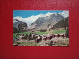Saas-Fee Wallis gg den Feegletscher